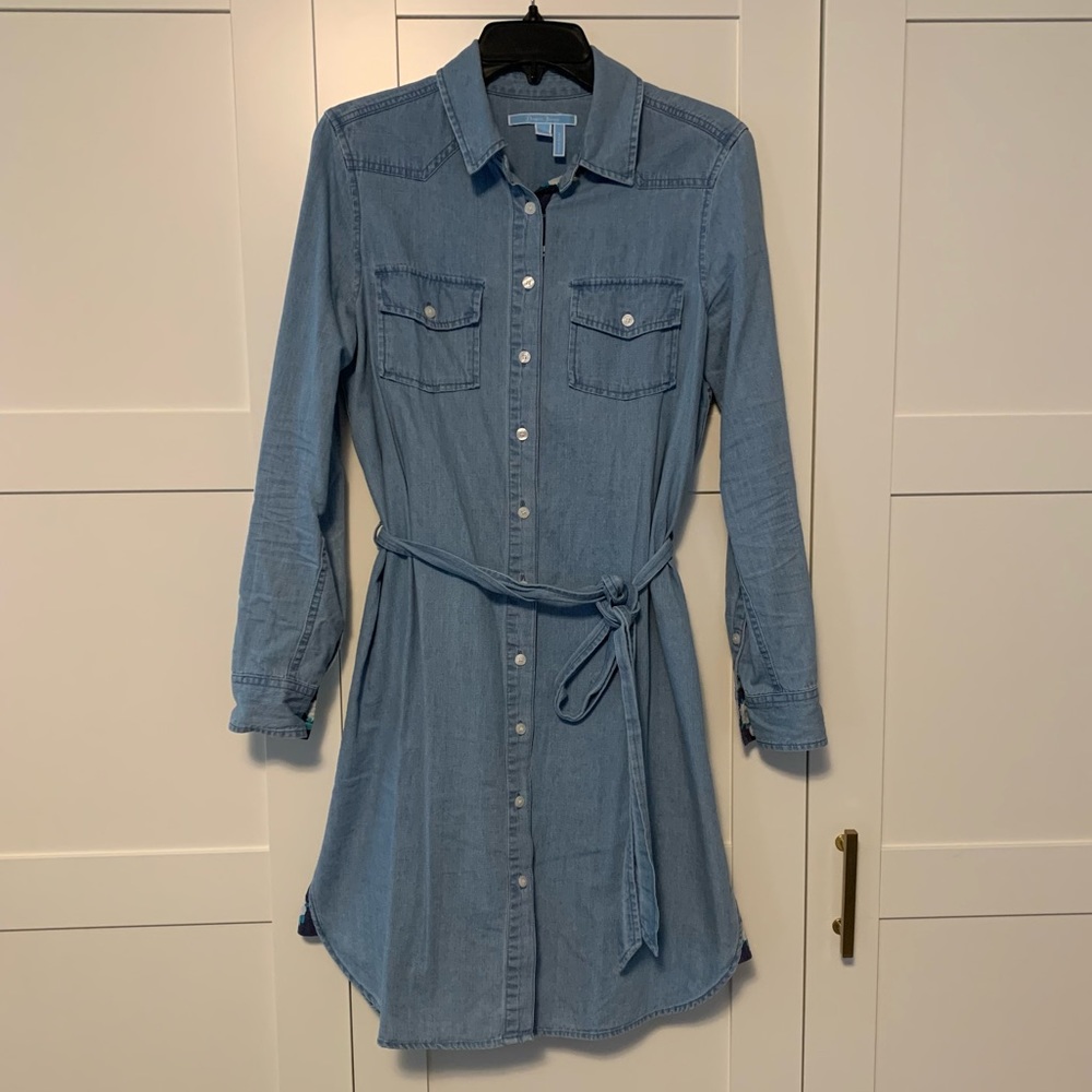 Draper James Denim Shirt Dress